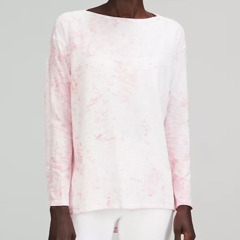 Lululemon Back in Action Long Sleeve Shirt